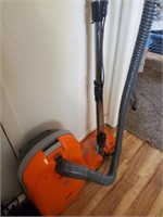 Orange Colored Canister Vacuum