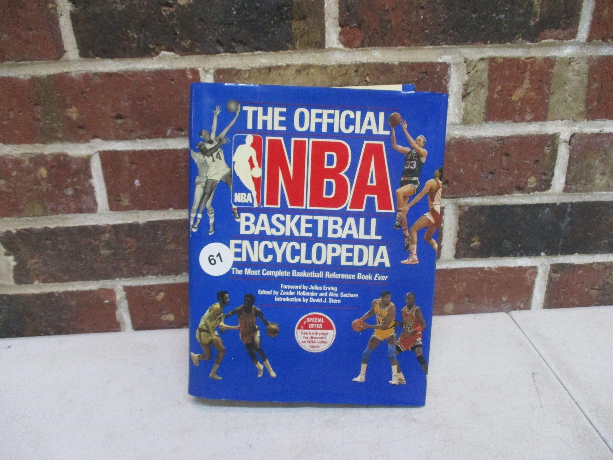 NBA Basketball Encyclopedia Book