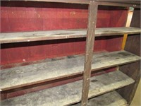Large Primitive wood Shelf 65 1/2" long
