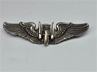 Aerial Gunner Wings US Army Air Force Pin WWII