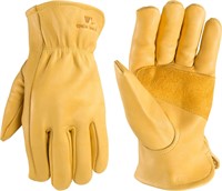Wells Lamont Cowhide Work Gloves, Medium