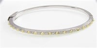 Jude Frances Sterling/18K Diamond Bracelet