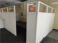 cubicle #1 will be disassembled for pickup