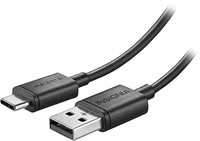 Insignia 4' USB 2.0 to Type C cable BLK
