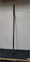 Wood walking stick