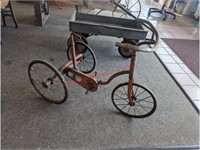Old Steel Tricycle