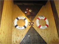 (3) SEA DECOR W/ STEAM SHIP GUAGE