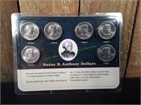 Susan B. Anthony Dollar Set