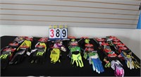 38 PAIR OF FLY RACING GLOVES