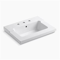 White 25-7/16x19-1/16 Lavatory