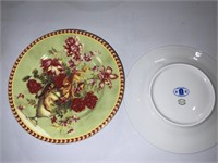 French Home 7" plates lot of 4