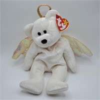 Ty Beanie Baby "Halo the Angel Bear" Beanie