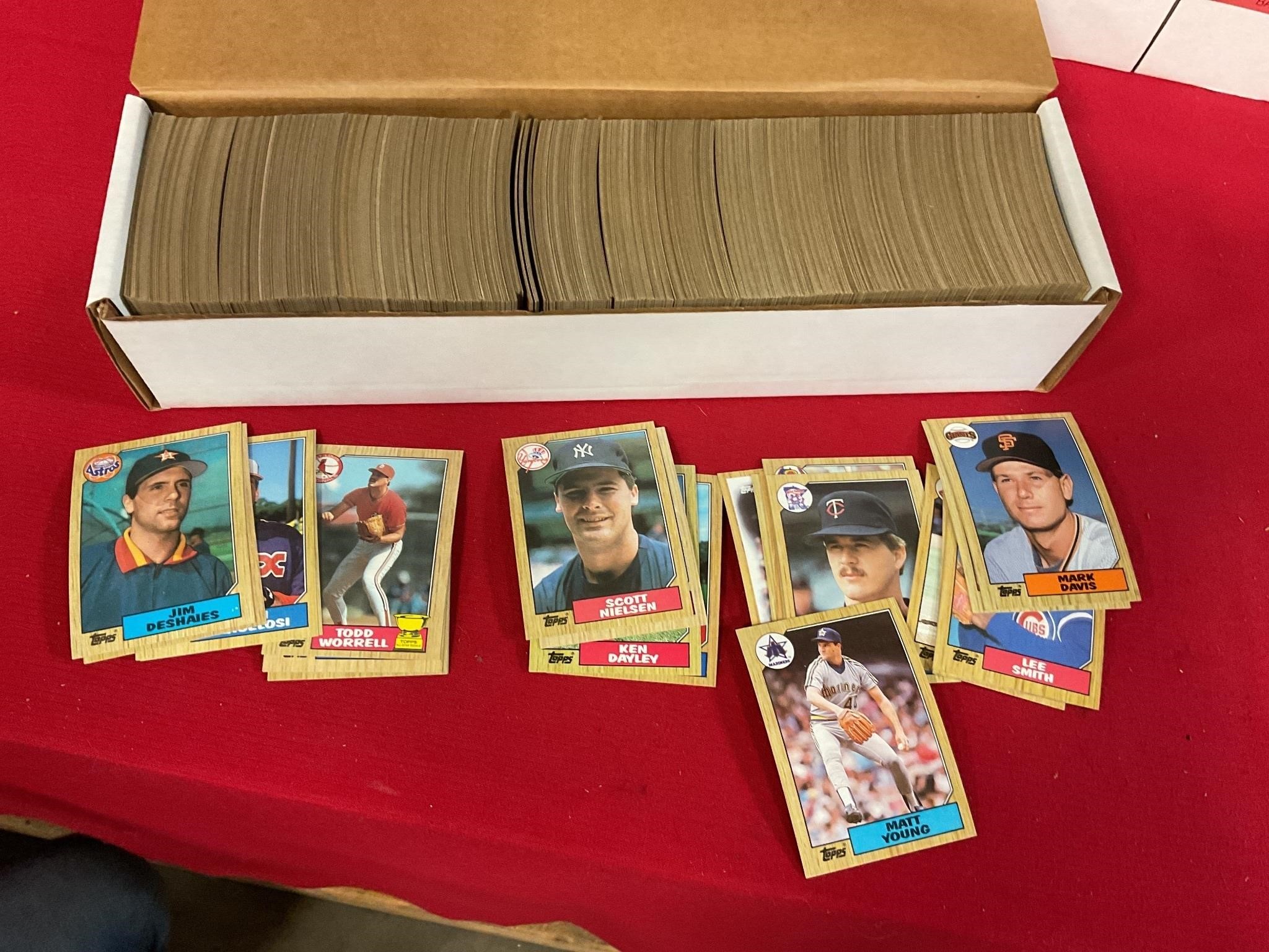 1987 Topps Baseball cards