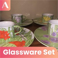 8 Piece Glassware Set