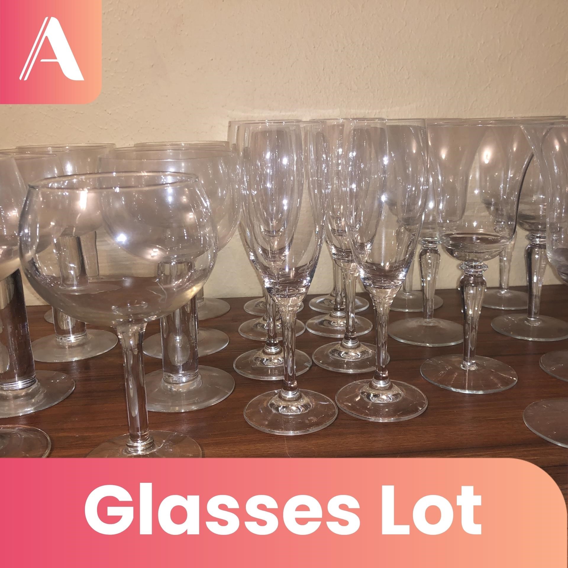 Huge Lot of Glasses