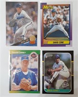 BASEBALL TRADING CARDS-DAVID CONE