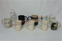Coffee / Tea Mugs ~ Lot of 9