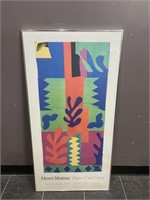 Vtg Henri Matisse Detroit Institute Of Arts Poster