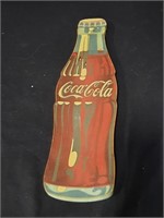 Wood Vintage Coca Cola Bottle Sign