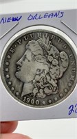 1900-0 Genuine Morgan Silver Dollar