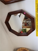 Wooden Framed Mirror