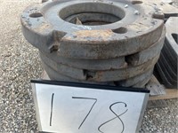 (6) wheel weights