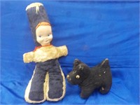 early musical doll, dog