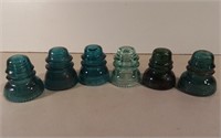 Six Coloured Insulators