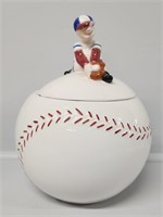 Ceramic Baseball Cookie Jar