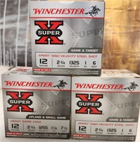 284 - 3 BOXES WINCHESTER SUPER X AMMUNITION (B24)