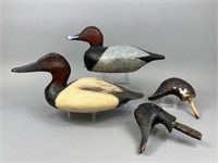 Group With Decoys & Heads
