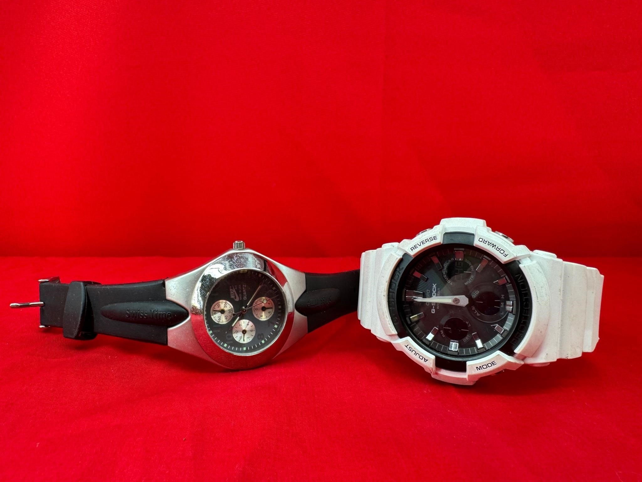 G-Shock GAS-100B & Nike Air Men's Wrist Watch