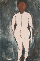 Sherman Drexler Lithograph Nude