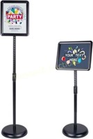 AkTop Adjustable Poster Sign Stand  8.5 X 11