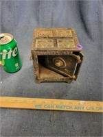 Cast Iron Security Safet Coin Bank As Is