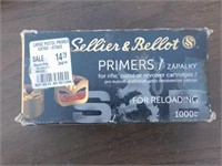 1000 SELLIER LARGE PISTOL PRIMERS