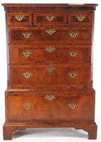 English Georgian Mahogany Dresser