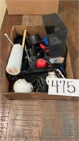 Box of misc utensils