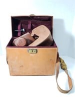Vintage leather camera cases
