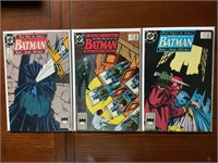 DC Comics 3 piece Batman 433-435