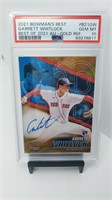 PSA 10 Garrett Whitlock rookie autograph #d /50