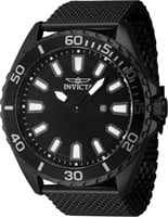 Invicta Men's Black Pro Diver 46mm Quartz Watch