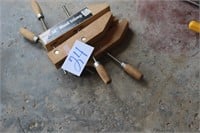 (2) 12" WOODEN PARALLEL CLAMPS