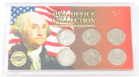 OVAL OFFICE COLLECTION WASHINGTON QUARTERS