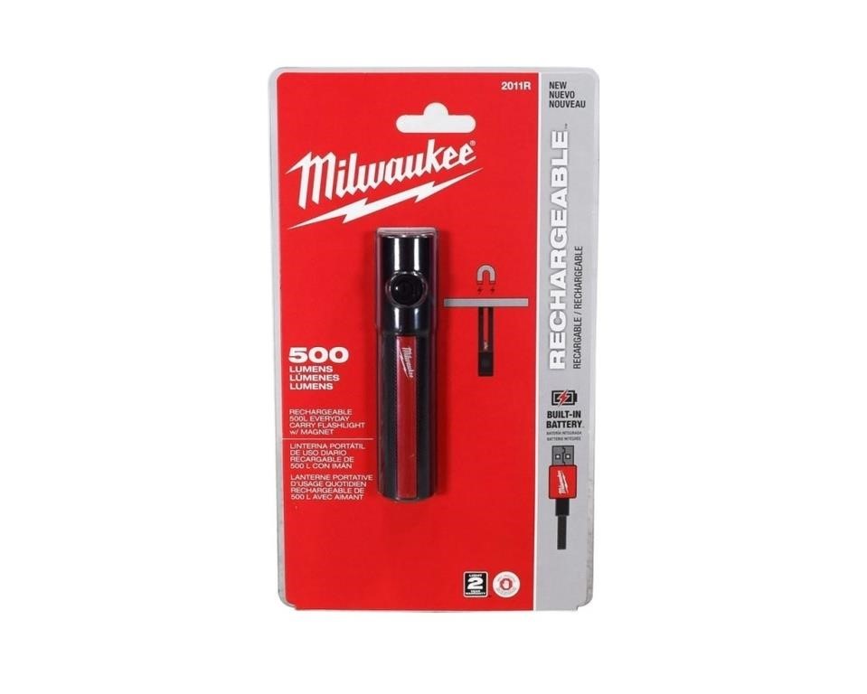 $52.00 Milwaukee 2011R 500 Lumens EDC Internal