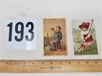 Victorian trade card lot