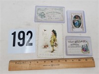 Victorian Rewards of Merit cards