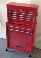 New 2 stack rolling tool cabinet with keys