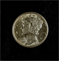 90% Silver Mercury Dime 1941