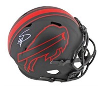 Stefon Diggs Signed helmet Beckett COA